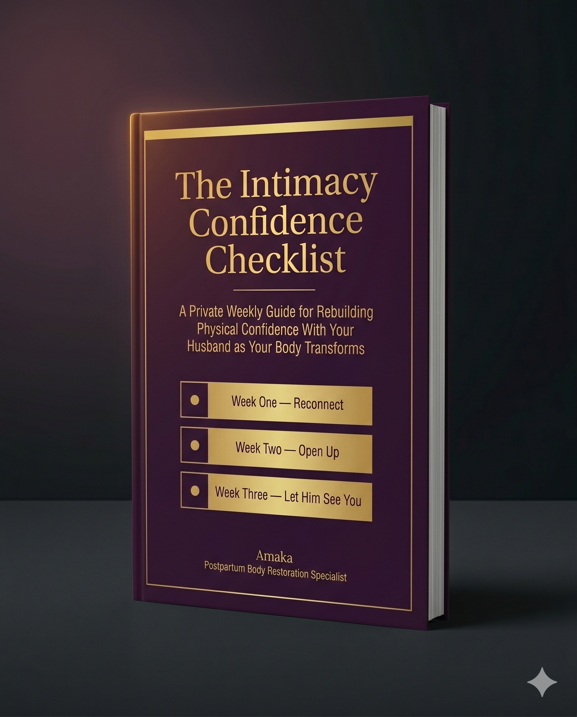 The Intimacy Confidence Checklist